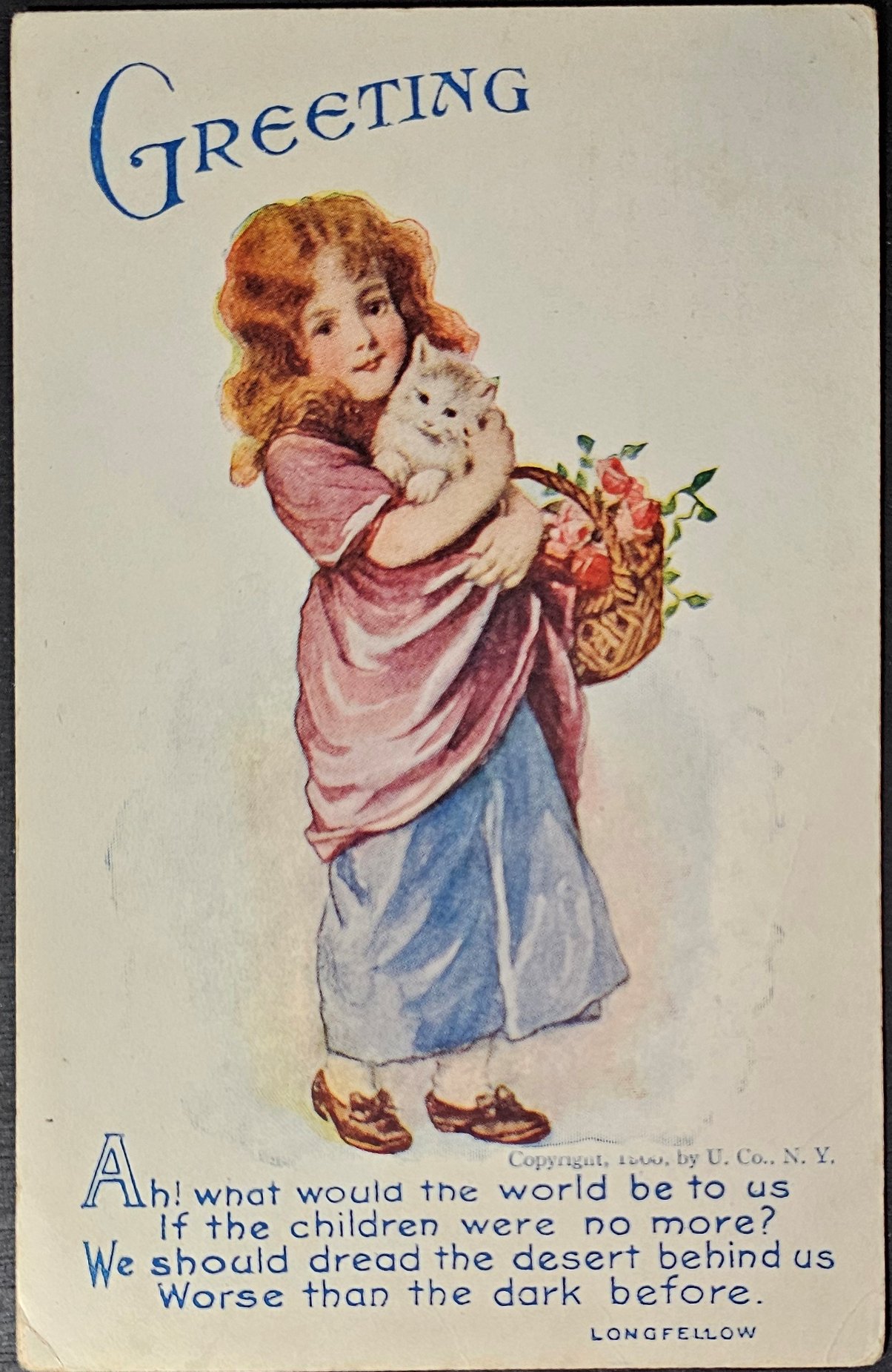 (image for) postcard Greetings misc #0001